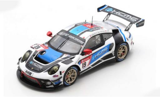 Modelauto Porsche 911 GT3 R (991) No.19 KCMG 24h N&Atilde;&frac14;rburgring 2020 A.Imperatori/E.Liberati/J.Burdon/D.Olsen 1/43 Spark
