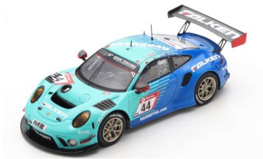 Modelauto Porsche 911 GT3 R (991) No.44 Falken Motorsports Falken 24h N&Atilde;&frac14;rburgring 2020 K.Bachler/S.M&Atilde;&frac14;ller/P.Dumbreck/M.Ragginger 1/43 Spark