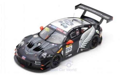 Modelauto Porsche 911 GT3 R (991) No.912 EBM Racing 12h Bathurst 2019 D.Werner/D.Olsen/M.Campbell 1/18 Spark