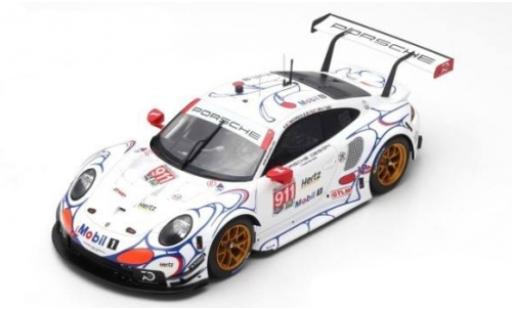 Modelauto Porsche 911 RSR No.911 GT Team Petit Le Mans 2018 P.Pilet/N.Tandy/F.Makowiecki 1/64 Spark
