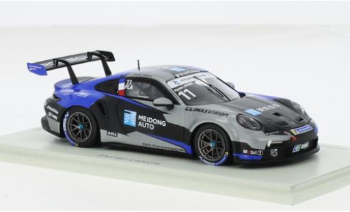 Modelauto Porsche 911 GT3 Cup No.11 Carrera Cup Asien 2023 1/43 Spark