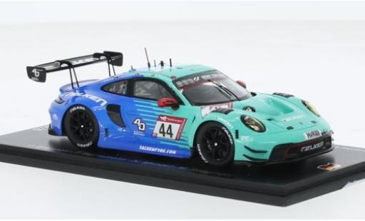 Modelauto Porsche 911 GT3 R No.44 Falken Motorsports Falken 24h N&Atilde;&frac14;rburgring 2023 1/43 Spark