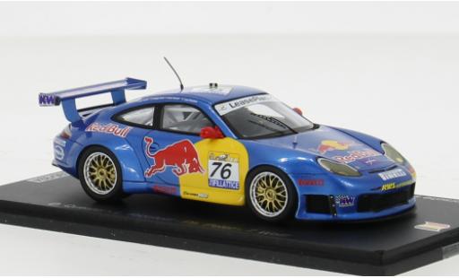 Modelauto Porsche 911 GT3 No.76 RWS Motorsport Red Bull 24h Spa 2002 1/43 Spark