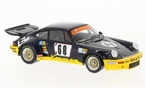 Modelauto Porsche 911 RSR Carrera No.68 Kremer Samson 24h Le Mans 1974 avec Decals H.Heyer/E.Kremer/P.Keller 1/43 Spark