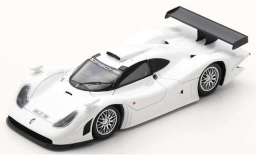 Modelauto Porsche 911 GT1 wit RHD 1998 Street Version 1/43 Spark