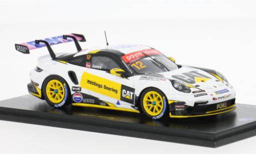 Modelauto Porsche 911 GT3 Carrera Cup Australia 2024 #12 1/43 Spark