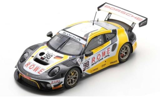Modelauto Porsche 911 GT3 R (991) No.98 ROWE Racing 24h Spa 2019 S.M&Atilde;&frac14;ller/.Dumas/M.Jaminet 1/43 Spark