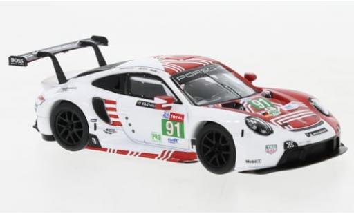 Modelauto Porsche 911 RSR -19 No.91 GT Team 24h Le Mans 2020 1/64 Spark