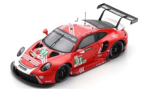 Modelauto Porsche 911 RSR -19 No.91 GT Team 24h Le Mans 2020 G.Bruni/R.Lietz/F.Makowiecki 1/43 Spark