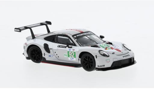 Modelauto Porsche 911 RSR -19 No.92 GT Team 24h Le Mans 2022 1/64 Spark