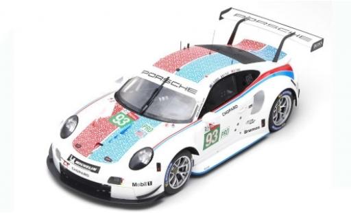 Modelauto Porsche 911 RSR No.93 GT Team 24h Le Mans 2019 P.Pilet/E.Bamber/N.Tandy 1/12 Spark