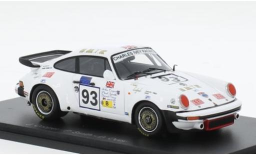 Modelauto Porsche 911 Base No.93 24h Le Mans 1983 1/43 Spark