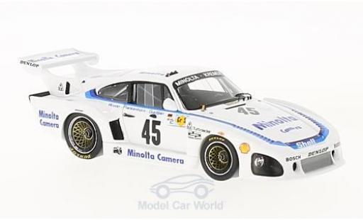 Modelauto Porsche 935 1979 K3 No.45 24h Le Mans A.Plankenhorn/P.Gurdjian/J.Winter 1/43 Spark