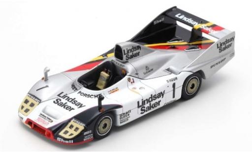Modelauto Porsche 936 1982 /80 RHD No.1 Joest Lindsay Saker 9h Kyalami B.Wollek/G.Francia 1/43 Spark