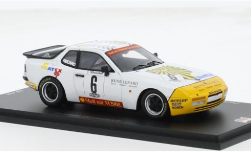 Modelauto Porsche 944 Turbo Cup No.802 Germany 1986 1/43 Spark