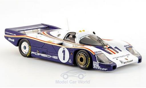 Modelauto Porsche 956 1982 No.1 Rothmans System Rothmans 24h Le Mans met Decals J.Ickx/D.Bell 1/43 Spark