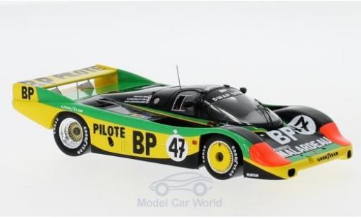 Modelauto Porsche 956 1983 No.47 24h Le Mans P.Henn/J-L.Schlesser/C.Ballot-Lena 1/43 Spark