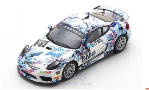 Modelauto Porsche 718 GT4 No.27 IMSA Performance FFSA GT 2018 M.Witmain/S.Palette 1/43 Spark
