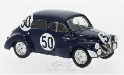 Modelauto Renault 4CV 1063 No.50 24h Le Mans 1951 F.Landon/A.Briat 1/43 Spark