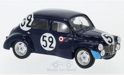 Modelauto Renault 4CV 1063 No.52 24h Le Mans 1951 J.Sandt/P.Moser 1/43 Spark