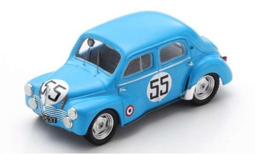 Modelauto Renault 4CV 1063 No.55 Jacques Lecat 24h Le Mans 1952 J.Lecat/H.Senfftleben 1/43 Spark