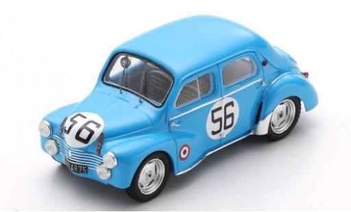 Modelauto Renault 4CV 1063 () No.56 24h Le Mans 1952 J.-E.Vernet/J.Pairard 1/43 Spark