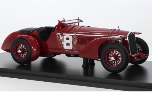 Modelauto Alfa Romeo 8C 2300 No.8 24h Le Mans 1932 1/18 Spark