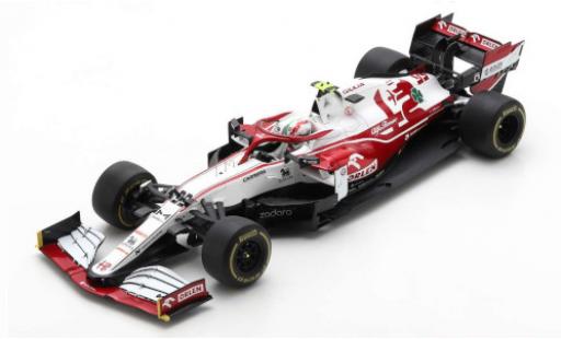 Modelauto Alfa Romeo C41 Base Alfa Romeo C41 No.99 Alfa Romeo Team Orlen formule 1 GP Bahrain 2021 1/43 Spark