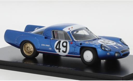 Modelauto Alpine A210 le mans No.49 24h 1967 1/43 Spark