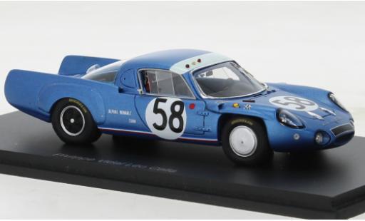 Modelauto Alpine A210 le mans No.58 24h 1967 1/43 Spark