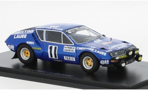 Modelauto Alpine A310 rallye No.11 Christine Laure Rally WM Rally Monte Carlo 1977 1/43 Spark