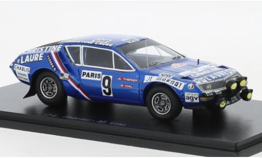 Modelauto Alpine A310 rallye Renault No.9 Christine Laure Rally WM Rally Monte Carlo 1976 1/43 Spark