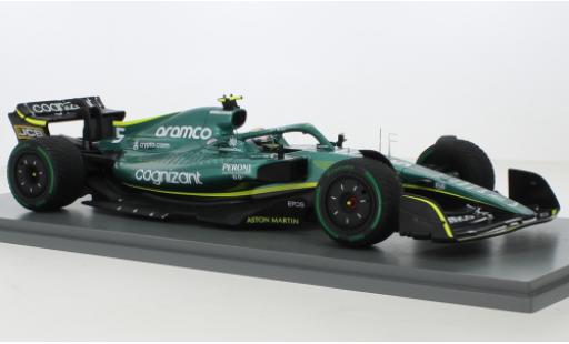 Modelauto Aston Martin AMR22 f1 2 No.5 Aramco Cognizant Team Cognizant formule 1 GP Emilia-Romagna 2022 1/18 Spark