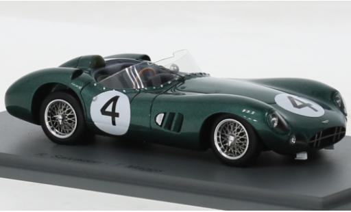 Modelauto Aston Martin DBR1 course RHD No.4 24h Le Mans 1961 1/43 Spark