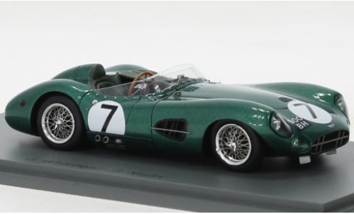 Modelauto Aston Martin DBR1 course RHD No.7 24h Le Mans 1959 1/43 Spark