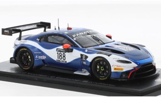 Modelauto Aston Martin Vantage gt3 AMR No.188 garage 59 24h Spa 2021 1/43 Spark