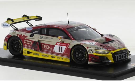 Modelauto Audi R8 lms GT3 No.11 Twin Busch by equipe vitesse 24h 24h N&Atilde;&frac14;rburgring 2022 1/43 Spark