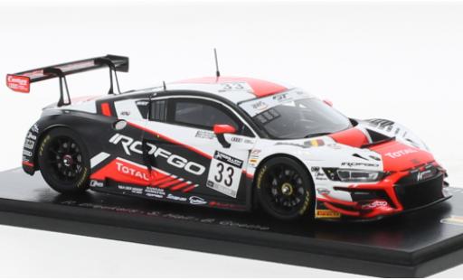 Modelauto Audi R8 lms GT3 No.33 Belgian Club Team WRT 24h Spa 2020 1/43 Spark