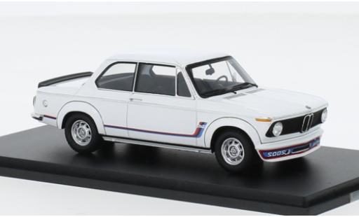 Modelauto Bmw 2002 Turbo wit 1973 1/18 Spark