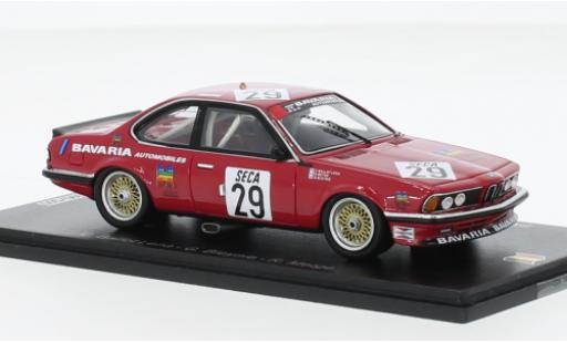 Modelauto Bmw 635 CSi No.29 Bavaria Automobiles 24h Spa 1984 1/43 Spark