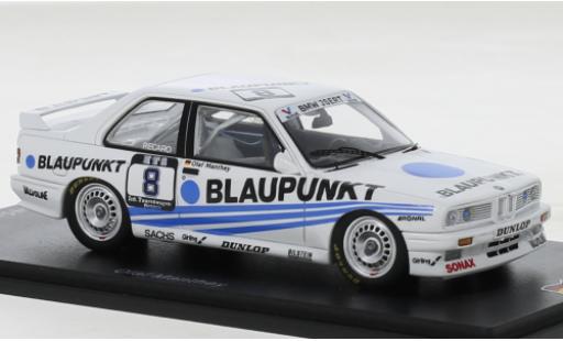 Modelauto Bmw M3 dtm (E30) No.8 Team Isert Blaupunkt 1988 1/43 Spark