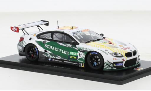 Modelauto Bmw M6 GT3 No.11 Walkenhorst Motorsport Schaeffler DTM 2021 1/43 Spark