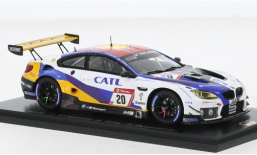 Modelauto Bmw M6 GT3 No.20 Schubert Motorsport CATL 24h Nuerburgring 2021 1/43 Spark