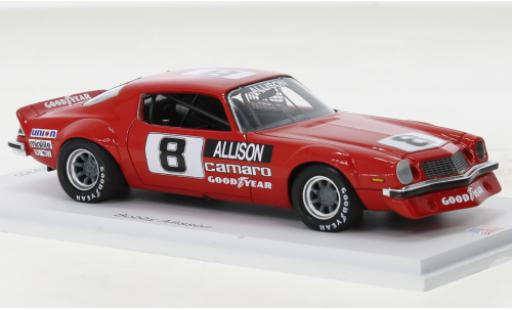Modelauto Chevrolet Camaro IROC rood No.8 Daytona 1975 1/43 Spark