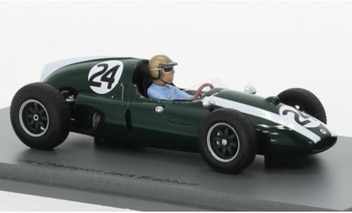 Modelauto Cooper T51 course No.24 formule 1 GP Monaco 1959 1/43 Spark