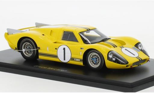 Modelauto Ford GT40 Mk IV RHD No.1 Test Le Mans 1967 1/43 Spark