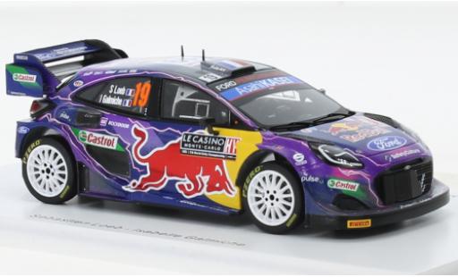 Modelauto Ford Puma Rally1 Rally 1 No.19 M-Sport Rally Team Red Bull Rally WM Rally Monte Carlo 2022 1/43 Spark
