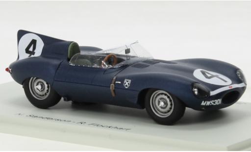 Modelauto Jaguar D-Type Course RHD No.4 24h Le Mans 1956 1/43 Spark