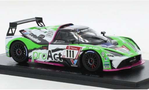 Modelauto KTM X-Bow GT4 KTM X-BOW No.111 Teichmann Racing GmbH 24h N&Atilde;&frac14;rburgring 2020 1/43 Spark