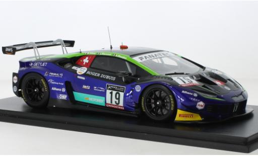 Modelauto Lamborghini Huracan GT3 Evo No.19 Emil Frey Racing 24h Spa 2022 1/43 Spark